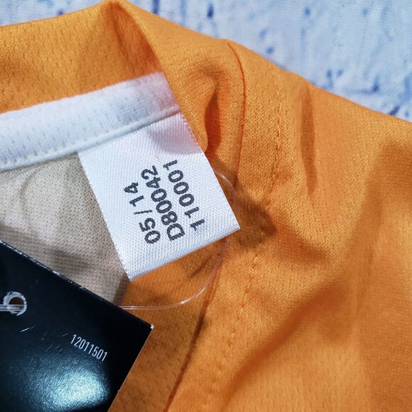 Adidas MENS SIZE 2XL Custom DAWGS White Blue Gold Soccer Jersey Shirt - Picture 7 of 12